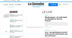 Desktop Screenshot of lasemainedespyrenees.fr